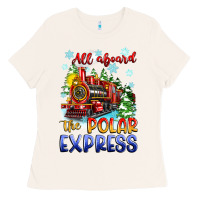 Bone all aboard the polar express Ladies Tee - Zillion Design Studio