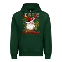Forest Green cowboy christmas western cactus Urban Hoodie - CowGirlArtShop