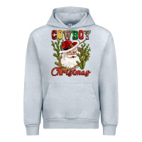 Heather Grey cowboy christmas western cactus Urban Hoodie - CowGirlArtShop