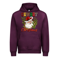 Mauve Wine cowboy christmas western cactus Urban Hoodie - CowGirlArtShop