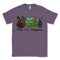 Lavender Peace Love Chimpanzee Classic Tee - LillyAllenDesigns