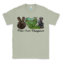 Matcha Peace Love Chimpanzee Classic Tee - LillyAllenDesigns