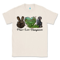 Natural Peace Love Chimpanzee Classic Tee - LillyAllenDesigns
