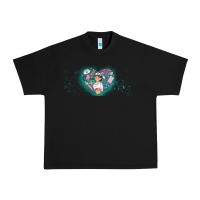 Black nurse and elements Urban Heavy Tee - AdoDesignShop