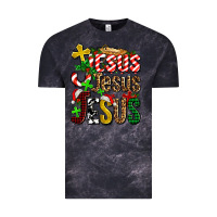 Cloud Black jesus jesus jesus Vintage Tee - AdoDesignShop