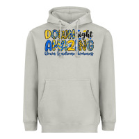 Moon Dust down right amazing down syndrome awareness Heavyweight Hoodie - Artiststas