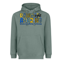 Sage down right amazing down syndrome awareness Heavyweight Hoodie - Artiststas