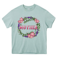 Arona mother with floral wreath Heavy Core Tee - RanaPortraitStore