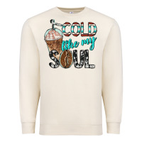 Sandshell cold like my soul with coffee Premium Sweatshirt - BarkalooDesign