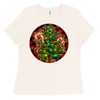 Bone Christmas Tree Ladies Tee - RanaPortraitStore