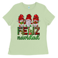 Matcha feliz navidad gnomies Ladies Tee - JahusDesignShop