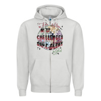 Dove Grey happy new year Zipper Hoodie - MaliasSmallBusiness