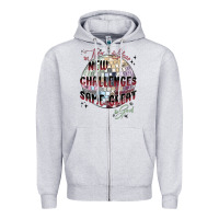 Heather Grey happy new year Zipper Hoodie - MaliasSmallBusiness
