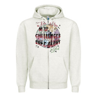 Oatmeal Heather happy new year Zipper Hoodie - MaliasSmallBusiness