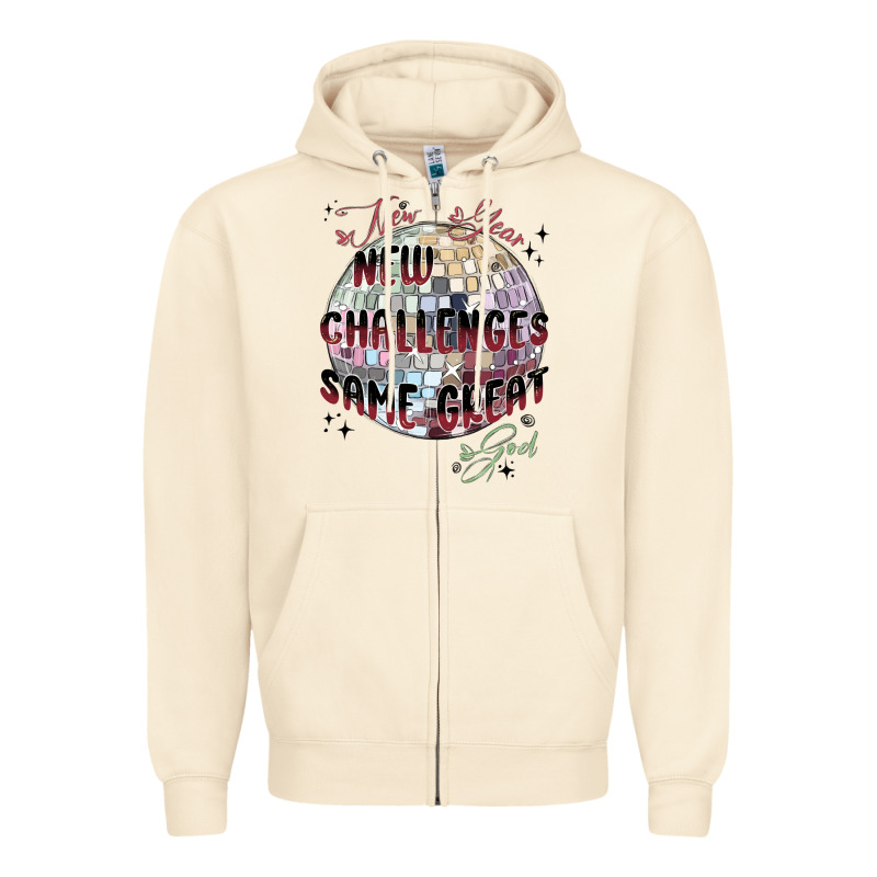 Happy New Year Zipper Hoodie by MaliasSmallBusiness | Teevron