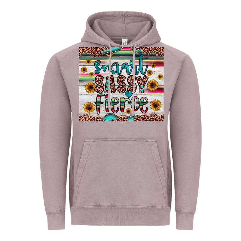 Smart  Sassy Fierce Vintage Hoodie by JahusDesignShop | Teevron