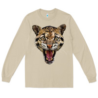 Mushroom ocelot head Long Sleeve Tee - LillyAllenDesigns