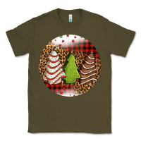 Army Green Christmas tree cakes Christmas Classic Tee - Jasminsmagicworld
