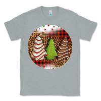 Heather Grey Christmas tree cakes Christmas Classic Tee - Jasminsmagicworld
