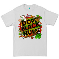 Dove Grey dope black nurse Premium Tee - Zillion Design Studio