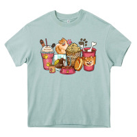 Arona pomeranian coffee cups Heavy Core Tee - Zillion Design Studio