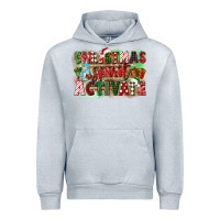 Heather Grey christmas spirit activate Urban Hoodie - CowGirlArtShop
