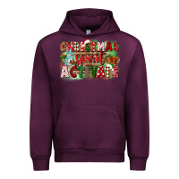 Mauve Wine christmas spirit activate Urban Hoodie - CowGirlArtShop