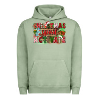 Pigment Oil Green christmas spirit activate Urban Hoodie - CowGirlArtShop