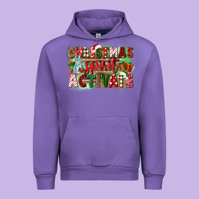 Christmas Spirit Activate Urban Hoodie Designed By Cowgirlartshop
