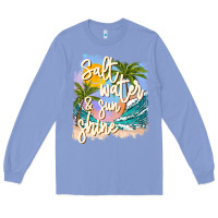 Colony Blue salt water sunshine Long Sleeve Tee - JahusDesignShop