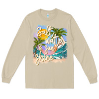 Mushroom salt water sunshine Long Sleeve Tee - JahusDesignShop