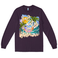 Plum salt water sunshine Long Sleeve Tee - JahusDesignShop