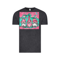 Vintage Black valentines day gnomes Vintage Tee - Jasminsmagicworld