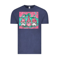 Vintage Denim valentines day gnomes Vintage Tee - Jasminsmagicworld