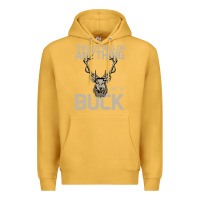 Mustard Funny Hunters Will Do Anything For a Buck Hunting Premium Hoodie - Bettercallsaul