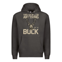 Smoke Funny Hunters Will Do Anything For a Buck Hunting Premium Hoodie - Bettercallsaul