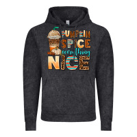 Vintage Black pumpkin spice everything nice Vintage Hoodie - AdoDesignShop