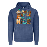 Vintage Denim pumpkin spice everything nice Vintage Hoodie - AdoDesignShop