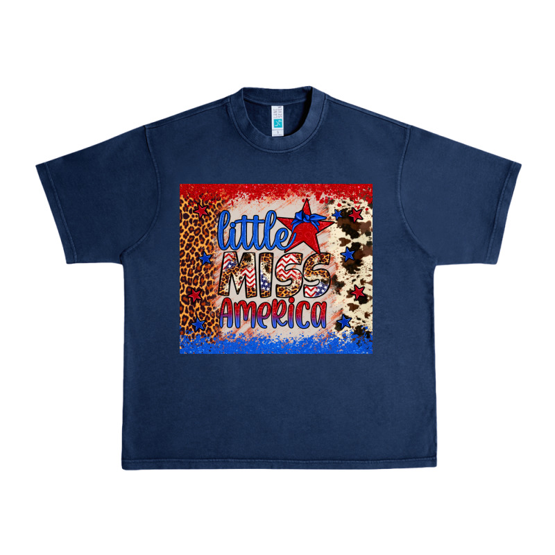 Little Miss America Urban Heavy Tee by Artiststas | Teevron