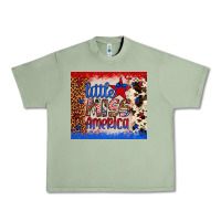 Oil Green little miss america Urban Heavy Tee - Artiststas