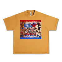 Peanut Butter little miss america Urban Heavy Tee - Artiststas