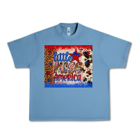Pebble Blue little miss america Urban Heavy Tee - Artiststas