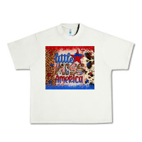 Pistachio little miss america Urban Heavy Tee - Artiststas