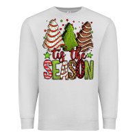 Dove Grey tis the season christmas cakes Premium Sweatshirt - Jasminsmagicworld
