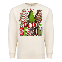 Sandshell tis the season christmas cakes Premium Sweatshirt - Jasminsmagicworld