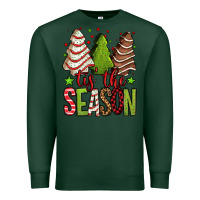 Sports Green tis the season christmas cakes Premium Sweatshirt - Jasminsmagicworld