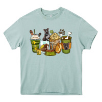 Arona pitbull coffee cups Heavy Core Tee - Zillion Design Studio