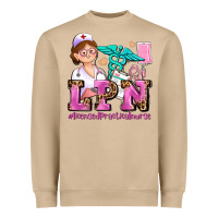 Mushroom lpn licensed practical nurse Heavyweight Sweatshirt - AdoDesignShop