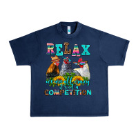 Navy relax we are all crazy  competition Urban Heavy Tee - AdoDesignShop