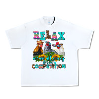 White relax we are all crazy  competition Urban Heavy Tee - AdoDesignShop